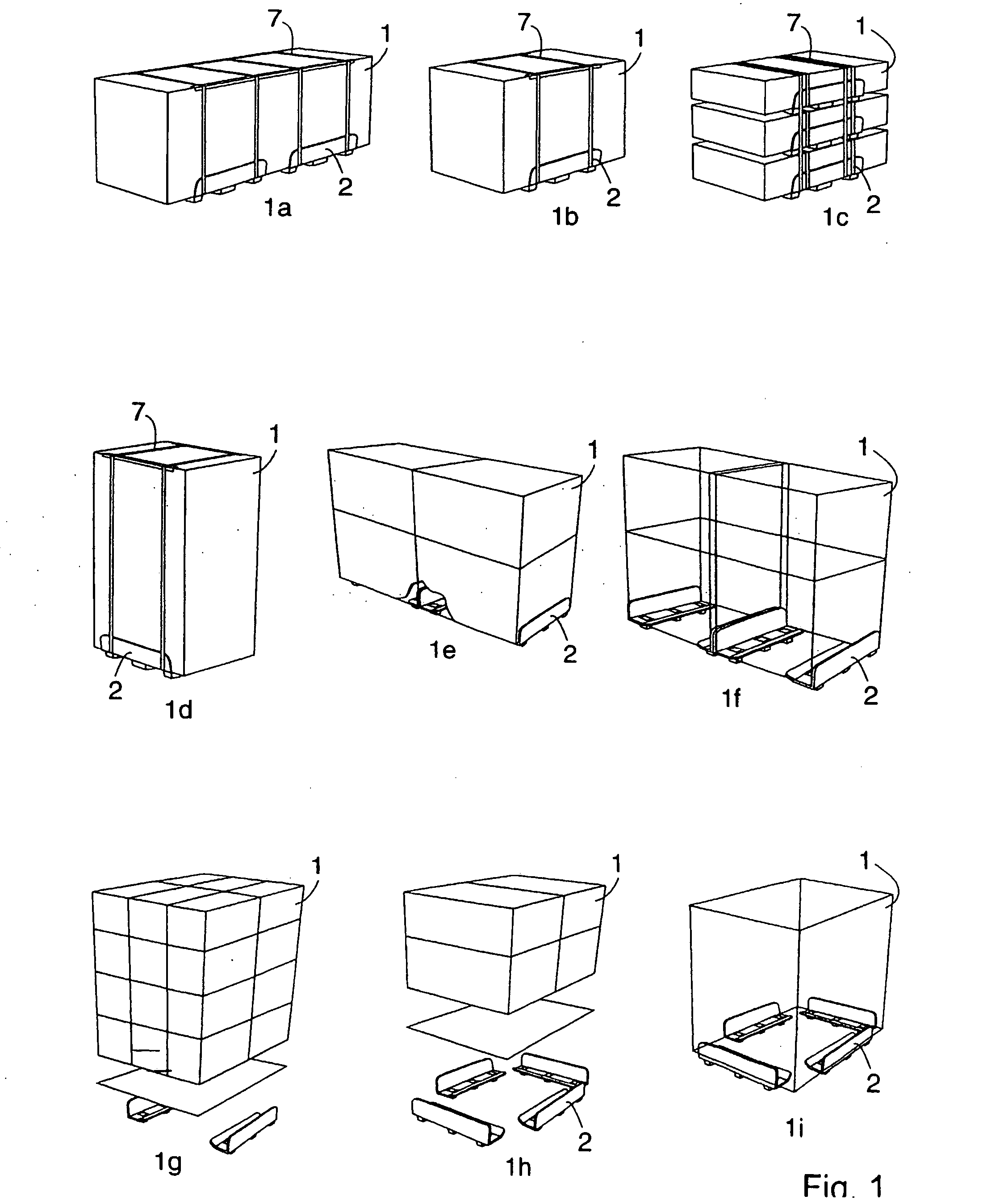 System and method for creation of load units