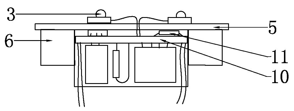 Light-emitting diode lamp bulb capable of performing forced convection and cooling