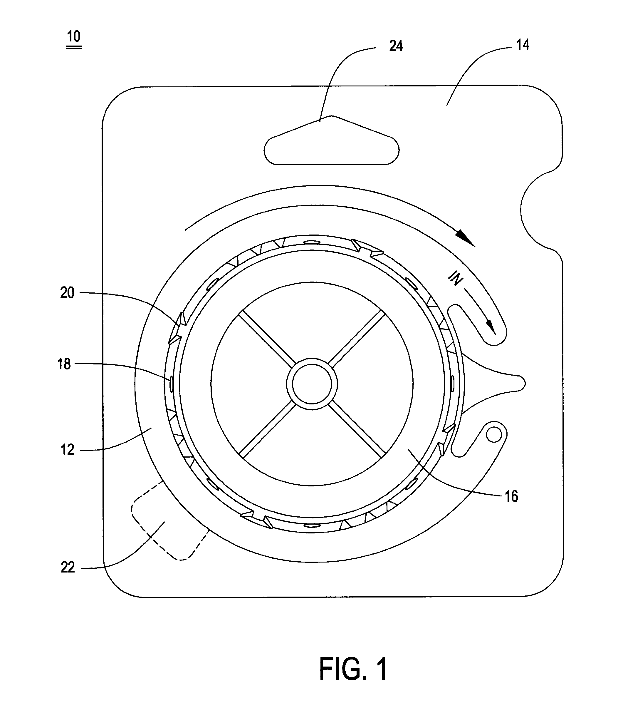 Blister element for product package