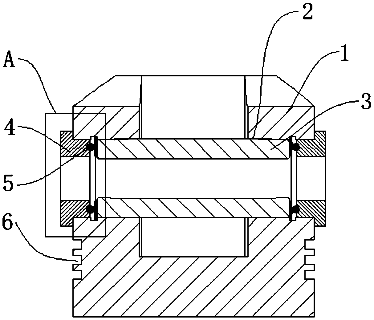 Graphene joint assembly for robot arm and assembly equipment of graphene joint assembly