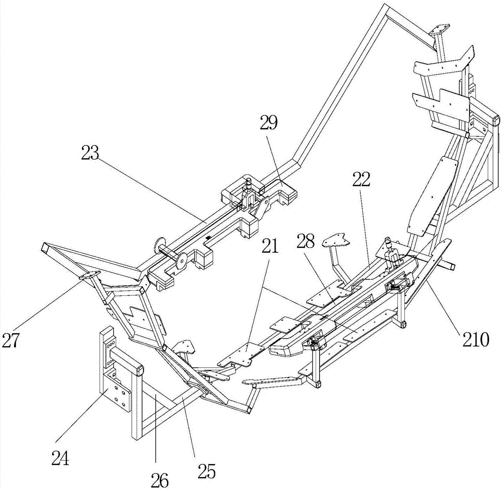 Rotary assembly tooling for bumper