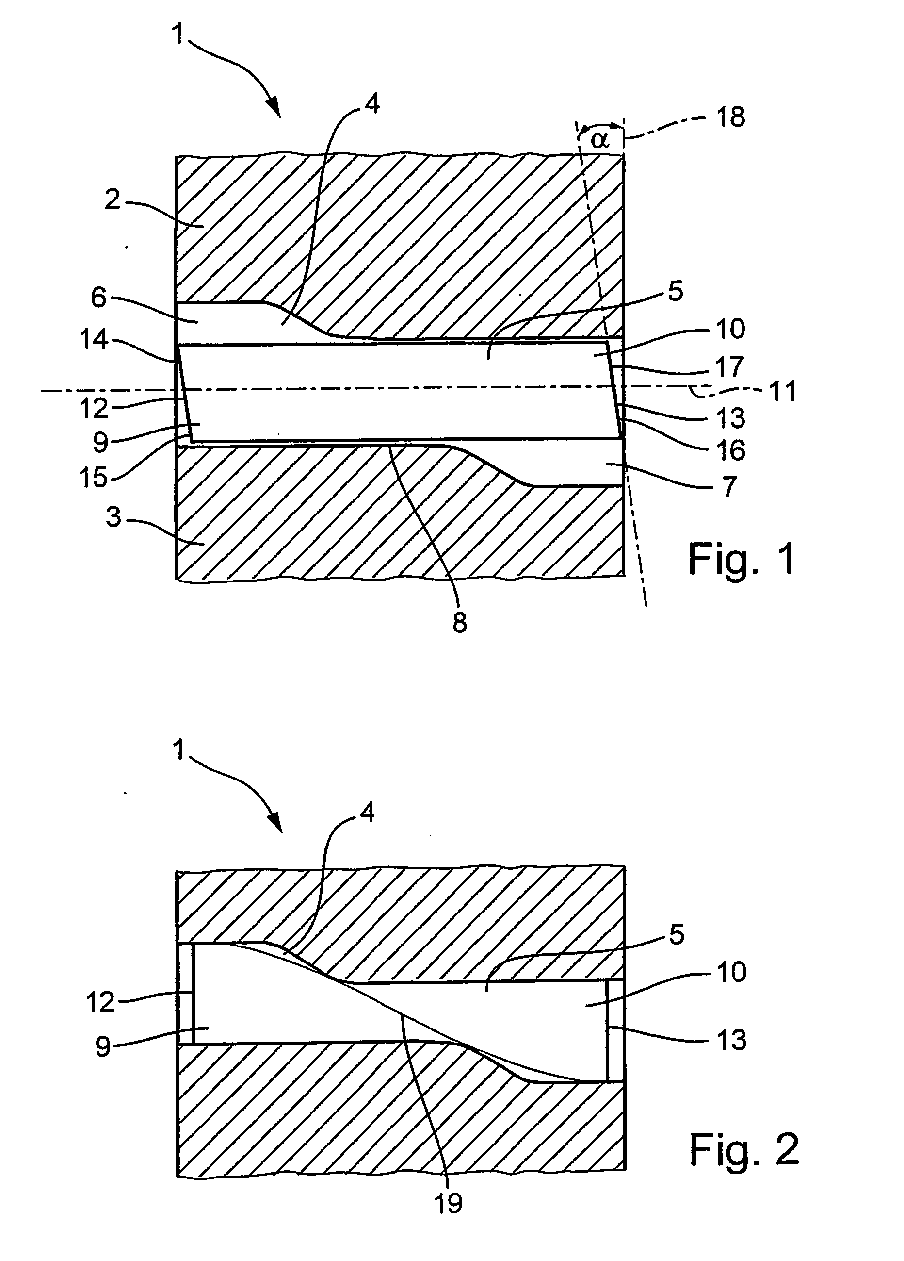 Method for producing a peripherally closed hollow profield element