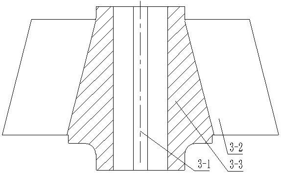 Submersible electric pump with combined impeller