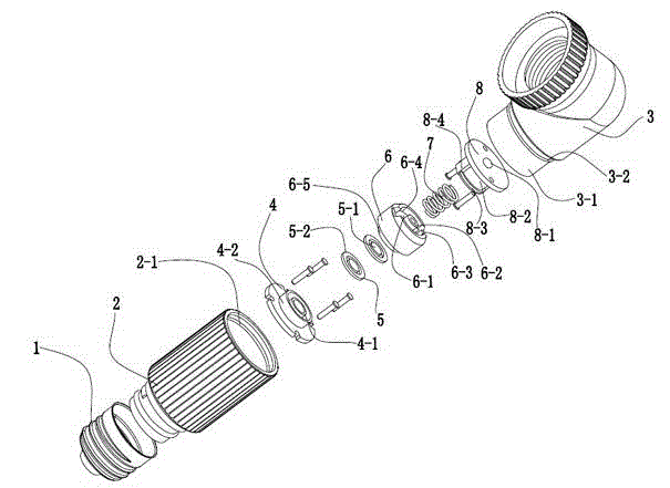 Lamp holder assembly with rotatable direction adapter