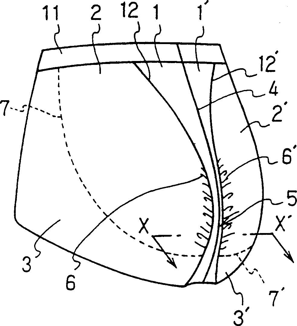 Clothes for regulating buttock figure