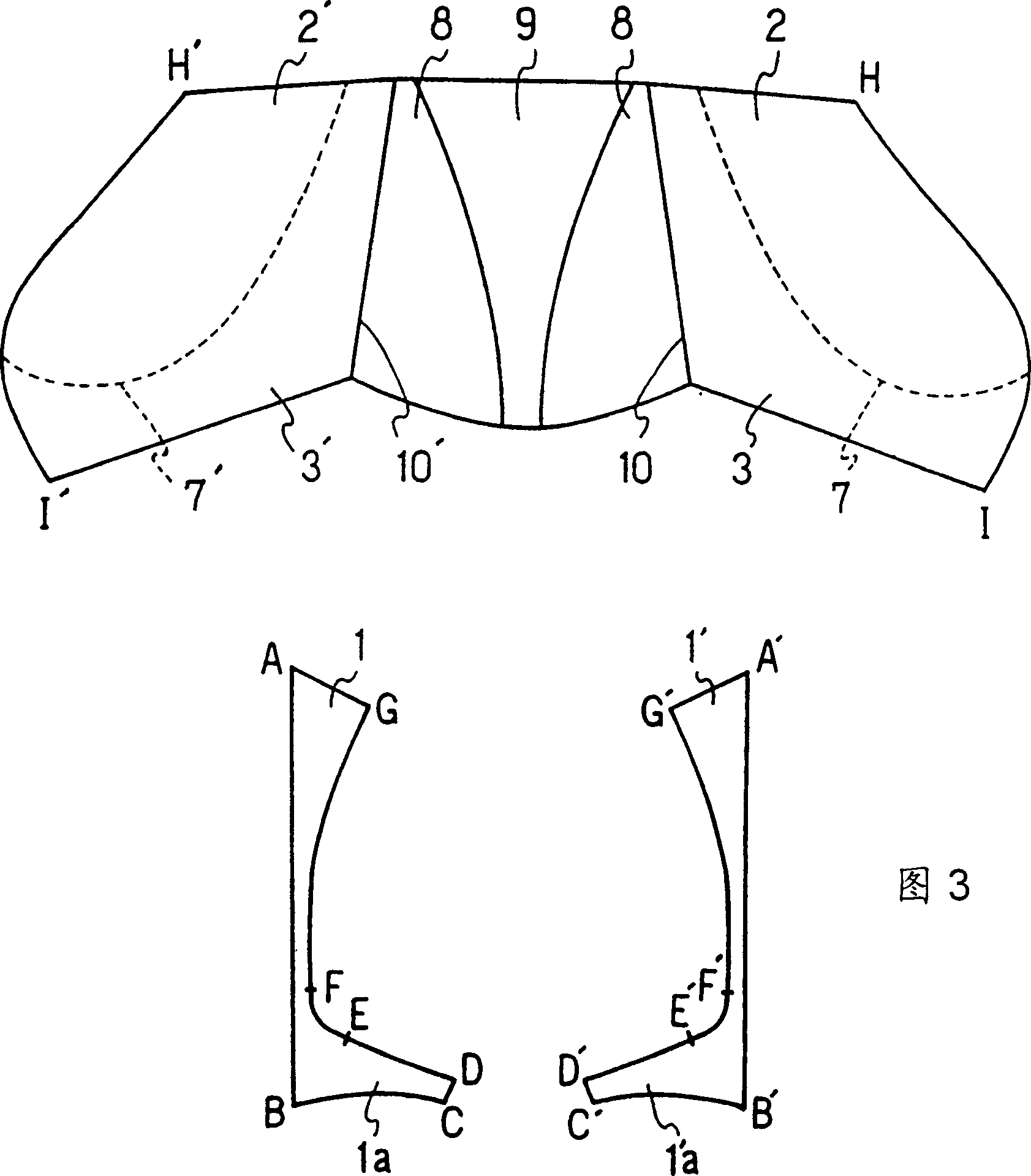 Clothes for regulating buttock figure