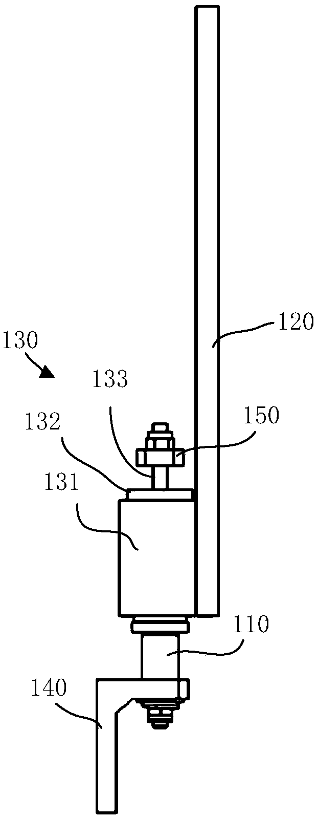 Grinding device and sanding equipment