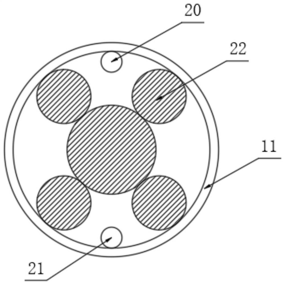 Cable theft alarm device and anti-theft method