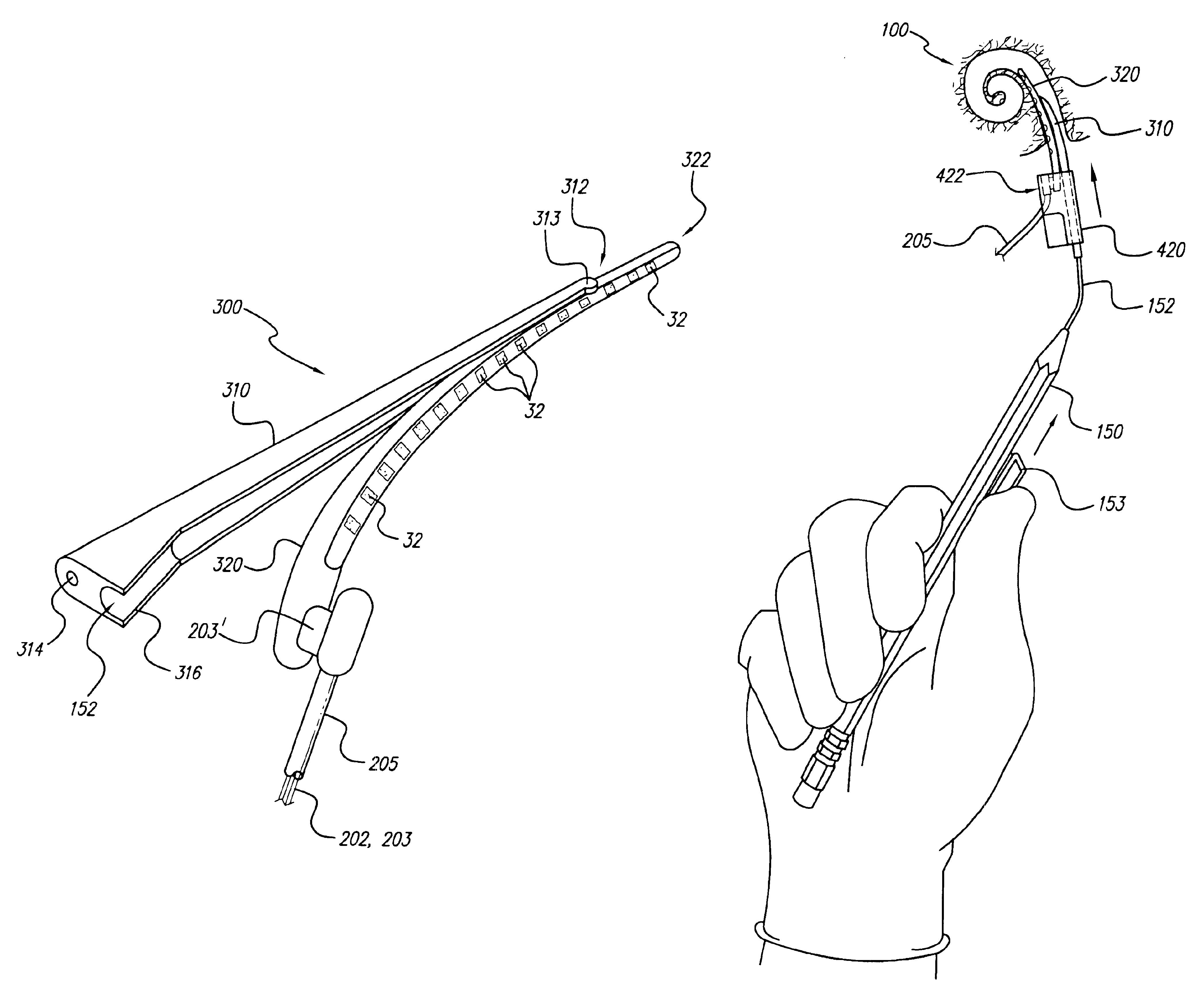 Method for inserting cochlear electrode and insertion tool for use therewith