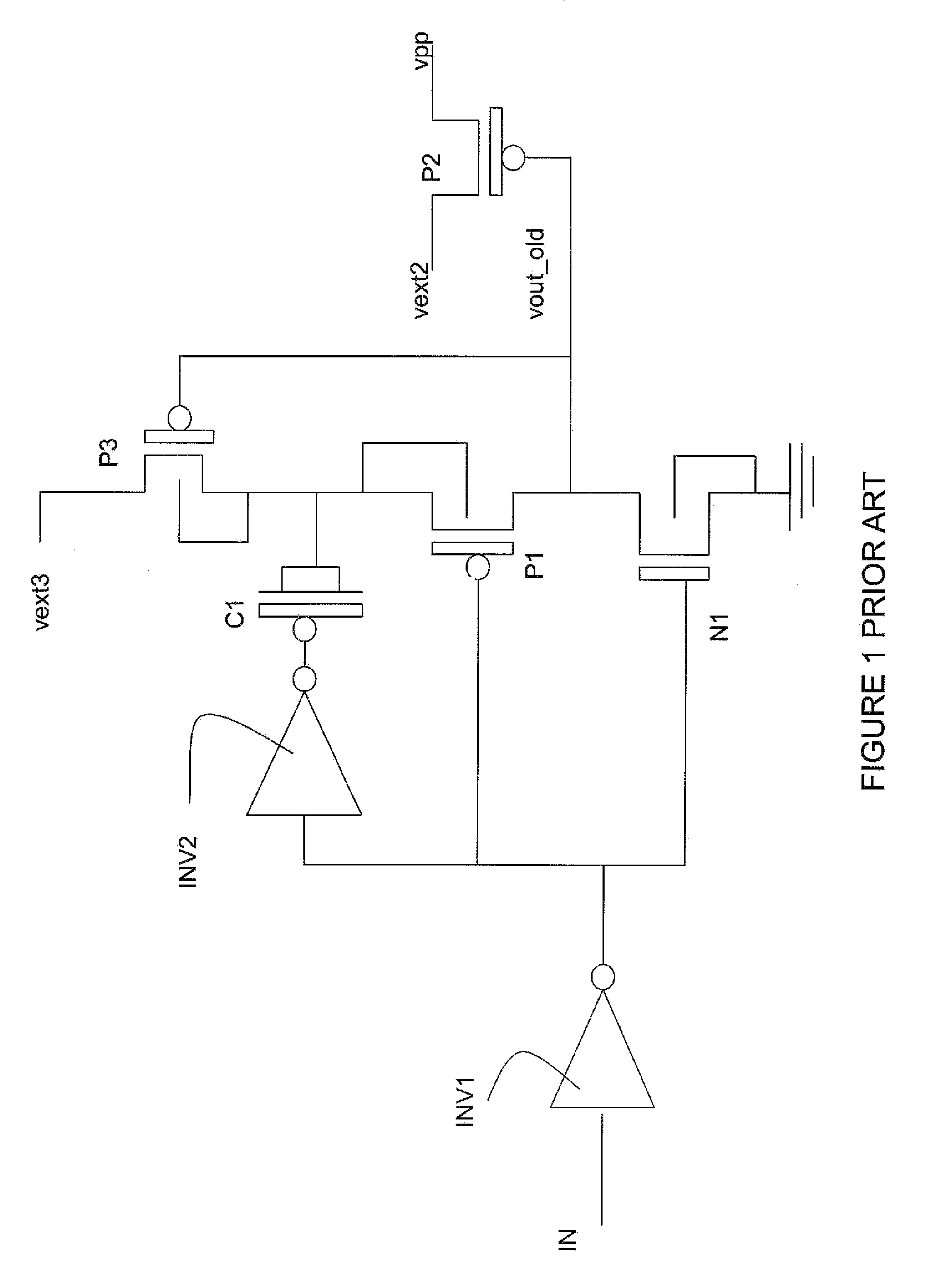 Circuit and method for a gate control circuit with reduced voltage stress