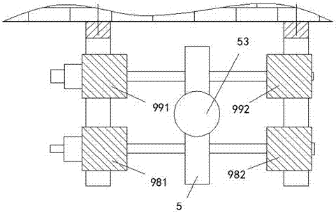 A kind of stable bracket bearing locking device