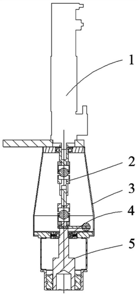 Inclination angle alignment controllable thread tightening mechanism and operation method