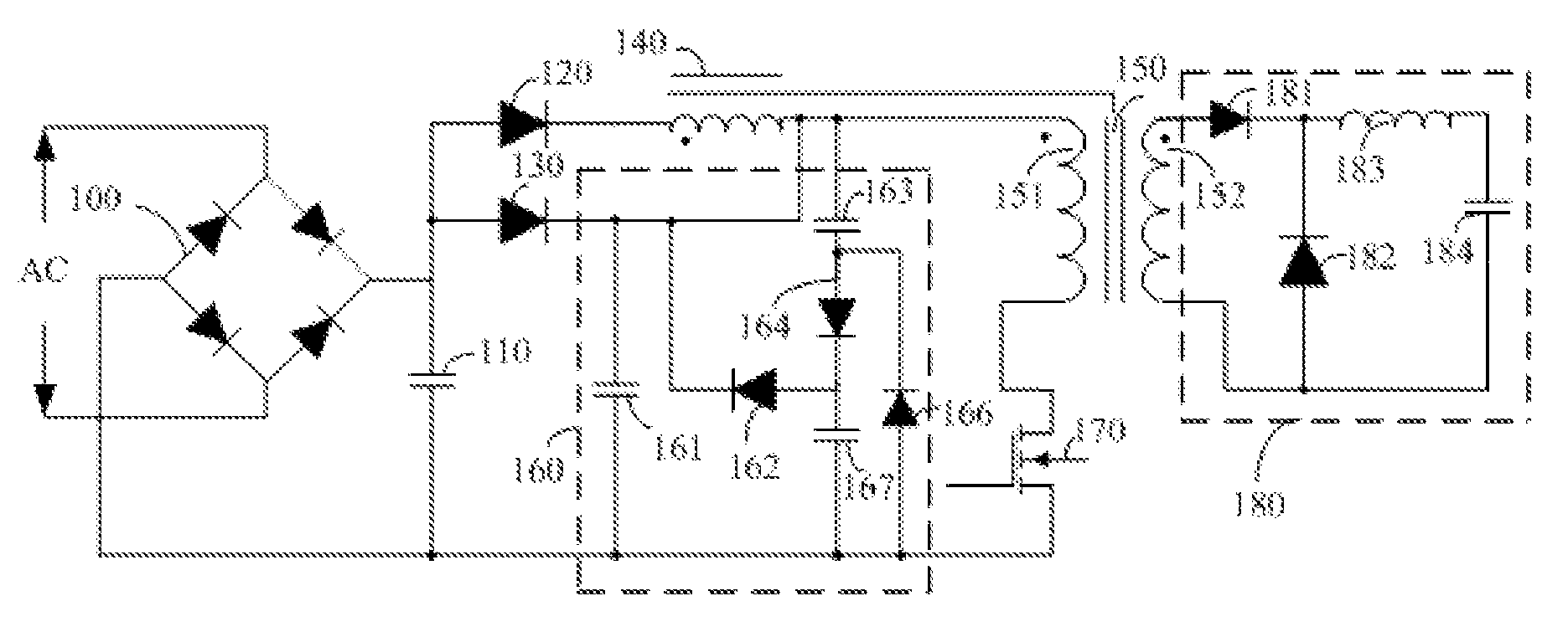 Power factor correction power supply