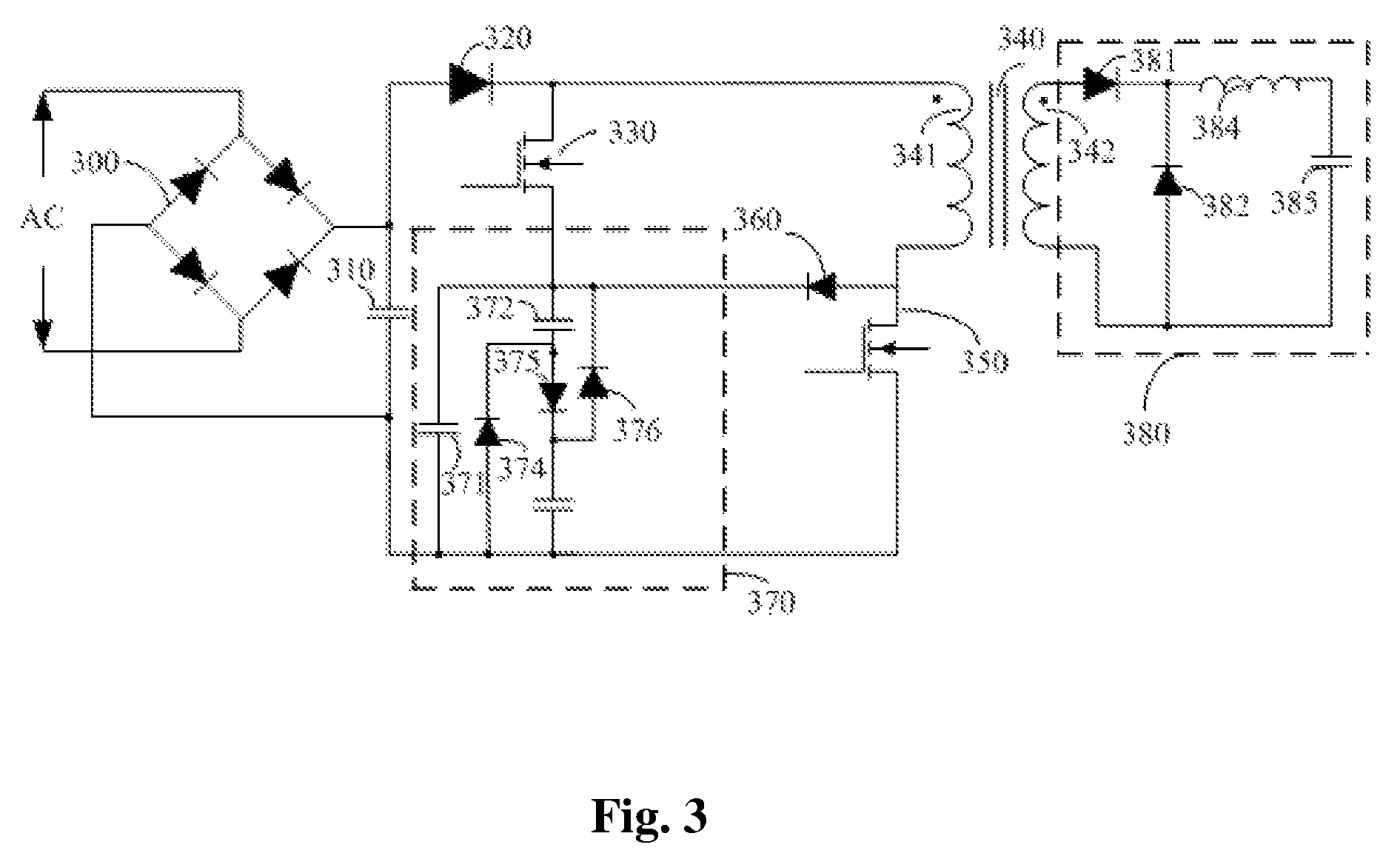 Power factor correction power supply