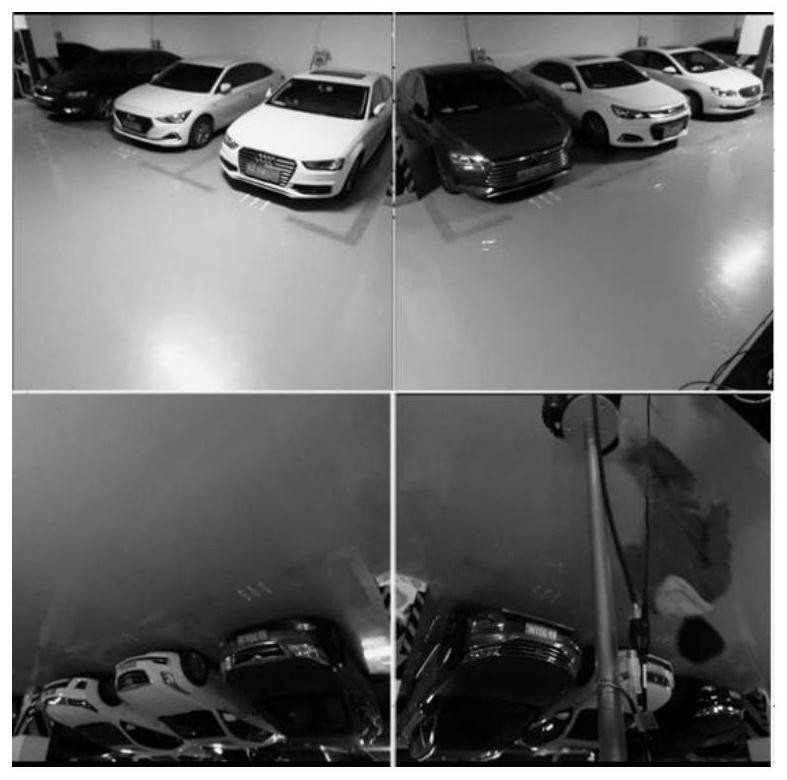 Parking detection method and device based on fisheye camera, equipment and medium