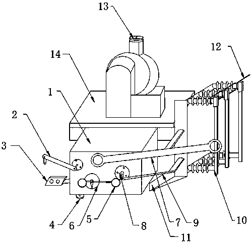 Circuit breaker with isolation function