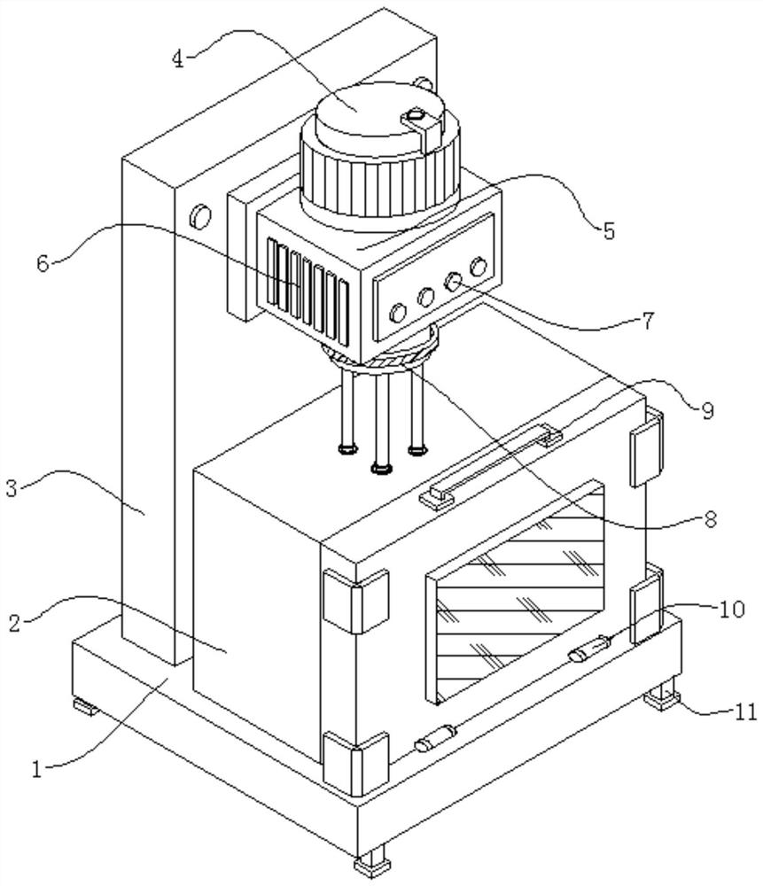 Ceramic injection machine convenient for controlling feeding amount