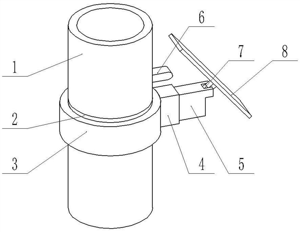 Rotatable photovoltaic panel system on wind power tower drum