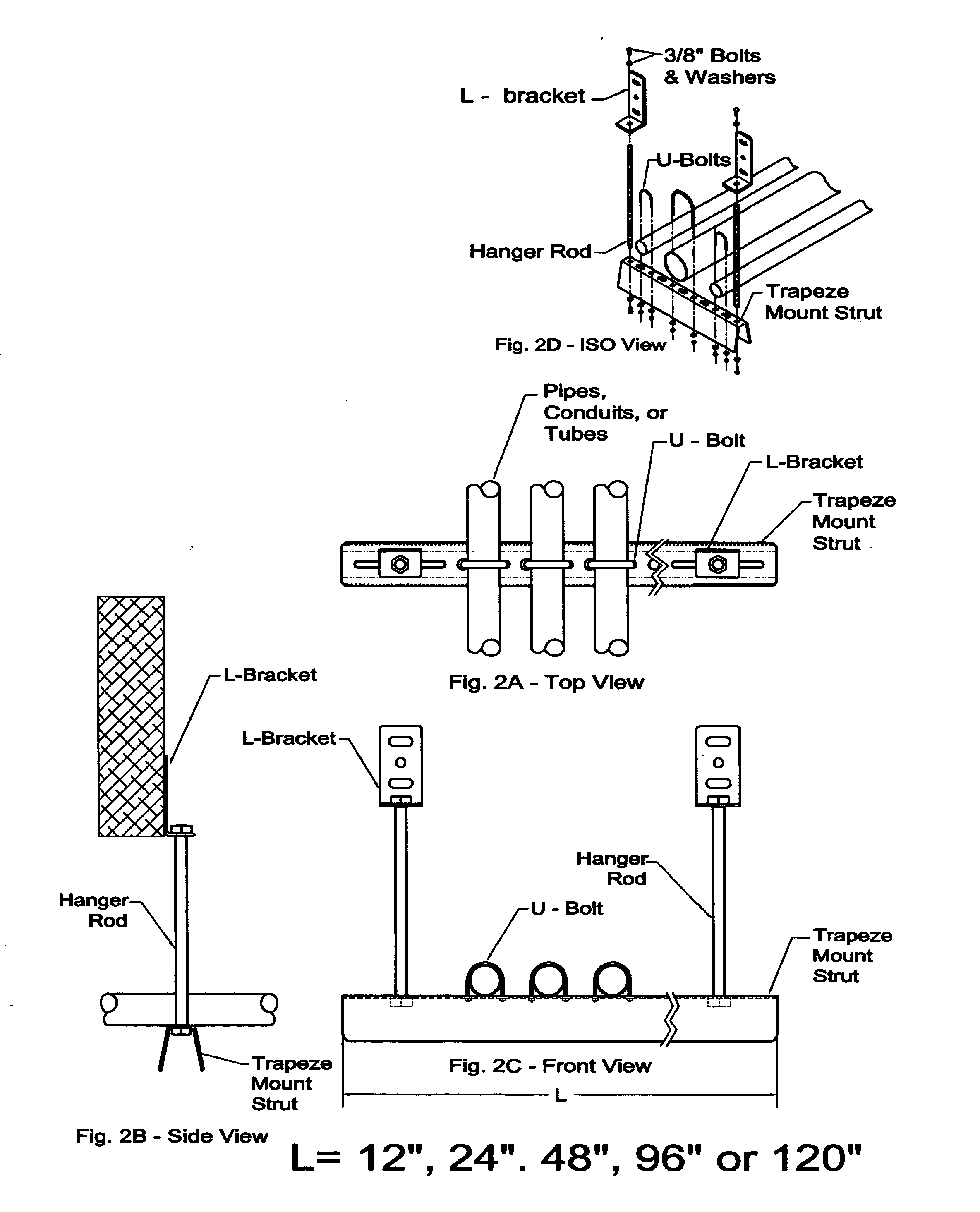 Sanitary pipe mounting system