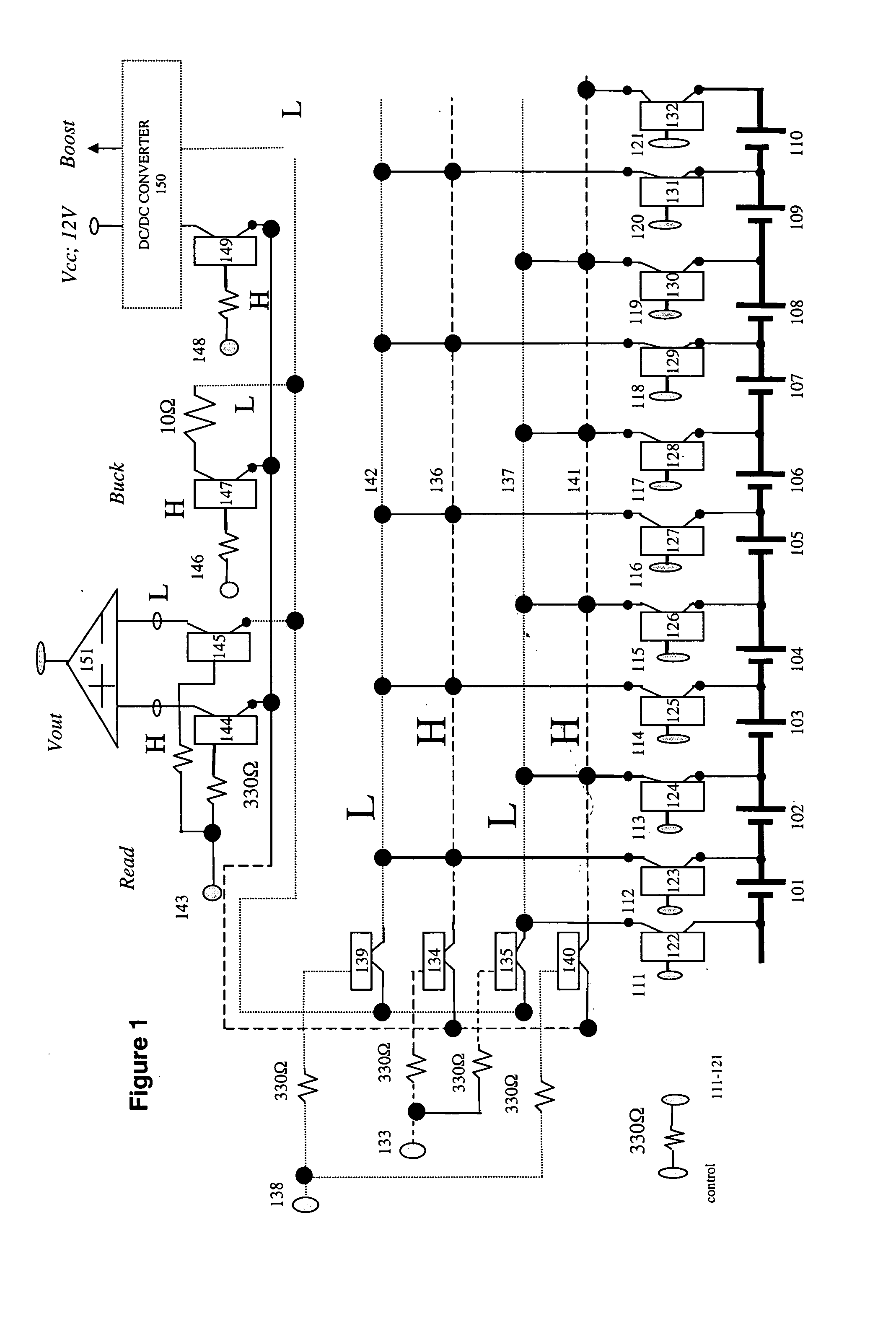 Method and apparatus for multiple battery cell management