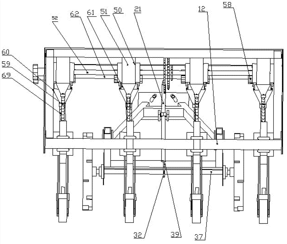 Small hard seed stepless precision drill