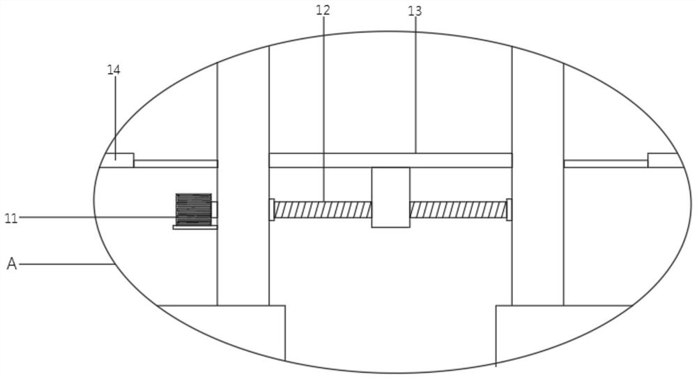 Raw material conveying equipment for cement telegraph pole production