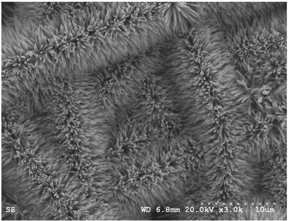 Preparation method of polymer fiber-based ZnO nanowire fiber