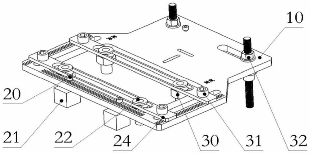 Installation device and installation method for chemical bolts of equipment bed