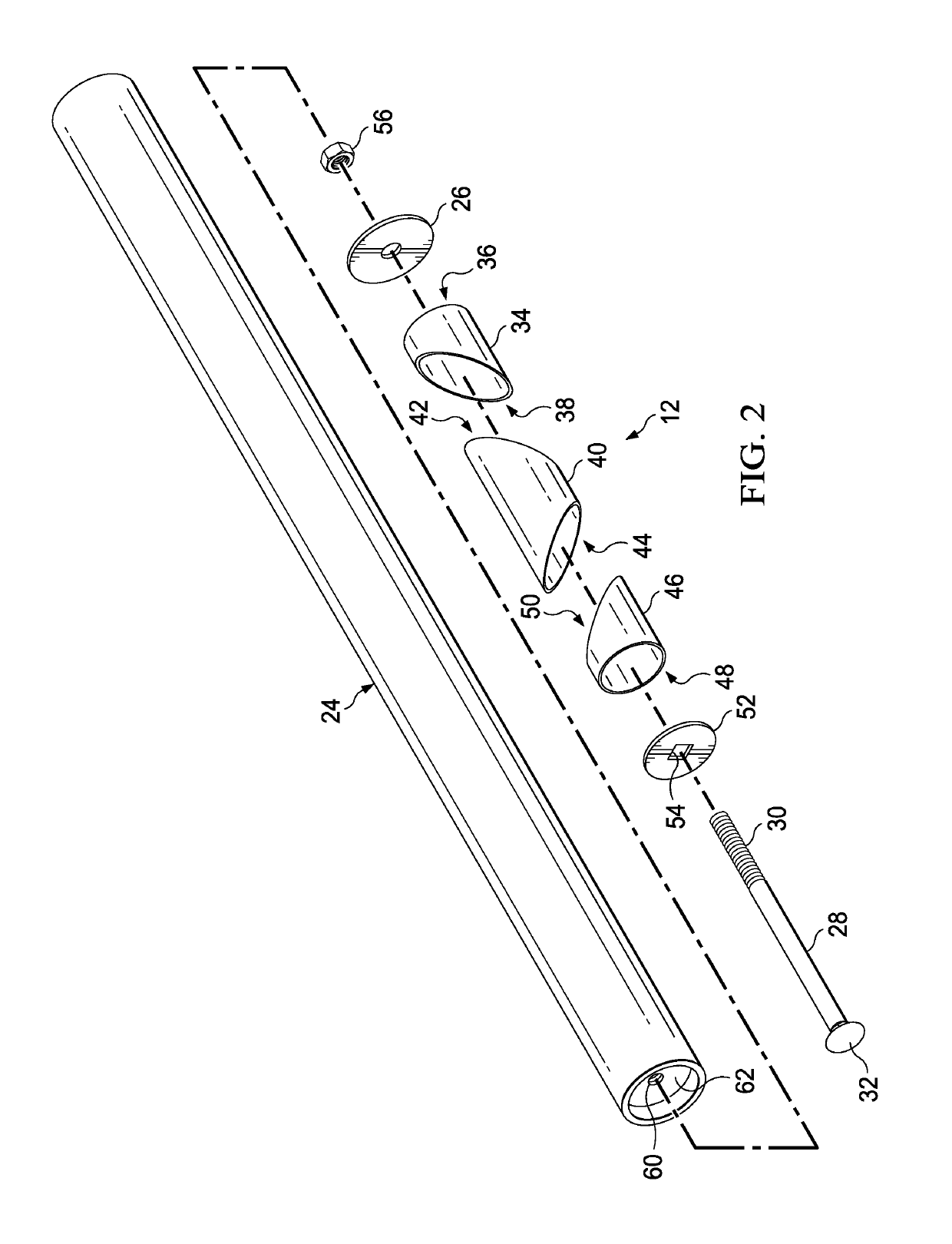 Radially expanding post extender