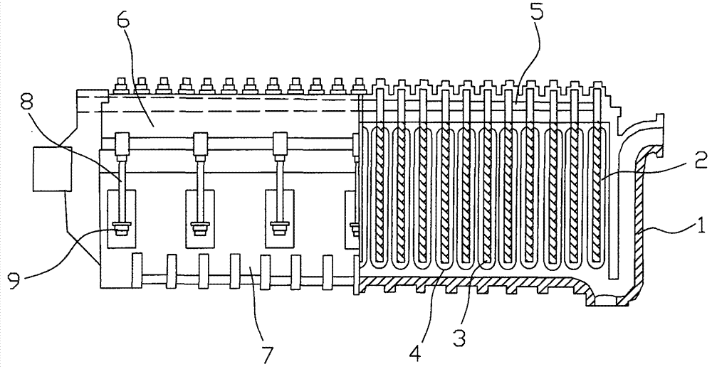 Filter with disk-shaped filtering blades