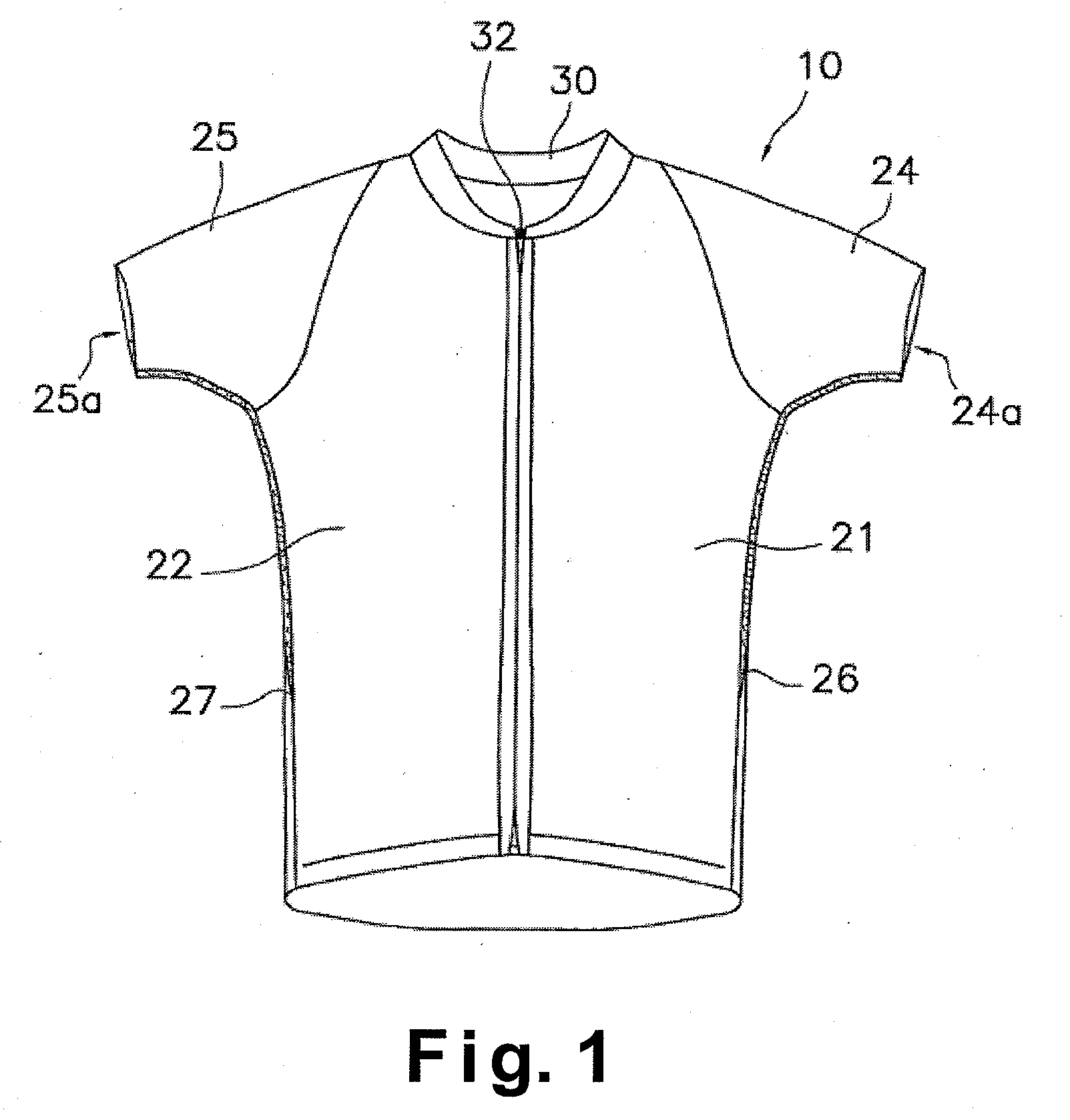 Cycling garment