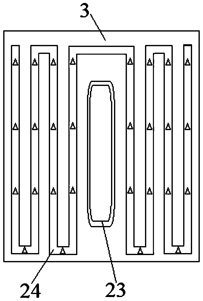 Fumigating and cleaning device used after urology surgery