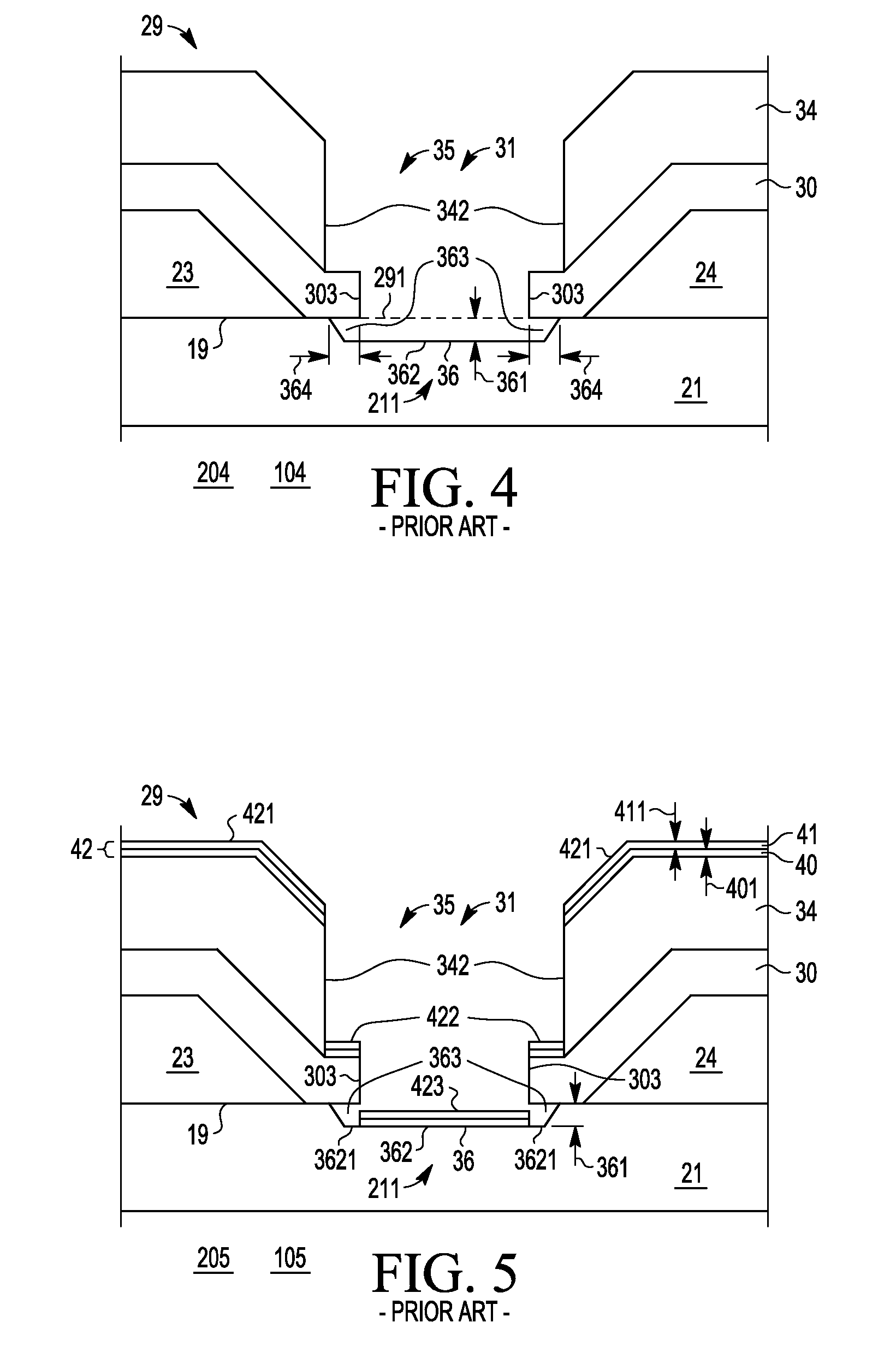 Field effect transistor gate process and structure
