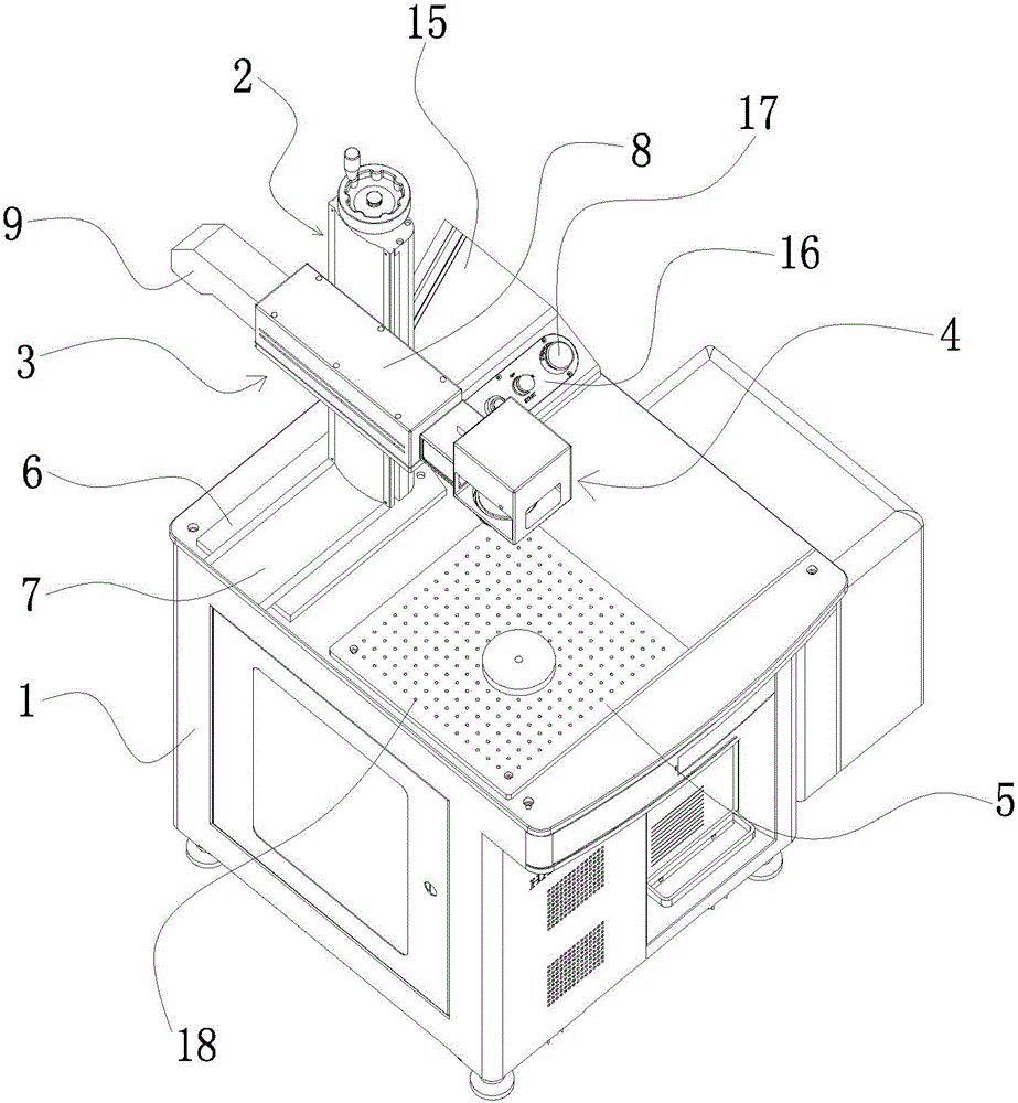 Laser marking machine