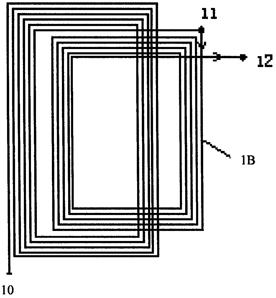 Integrated coil assembly with diversifying three-phase coils and method for manufacturing integrated coil assembly