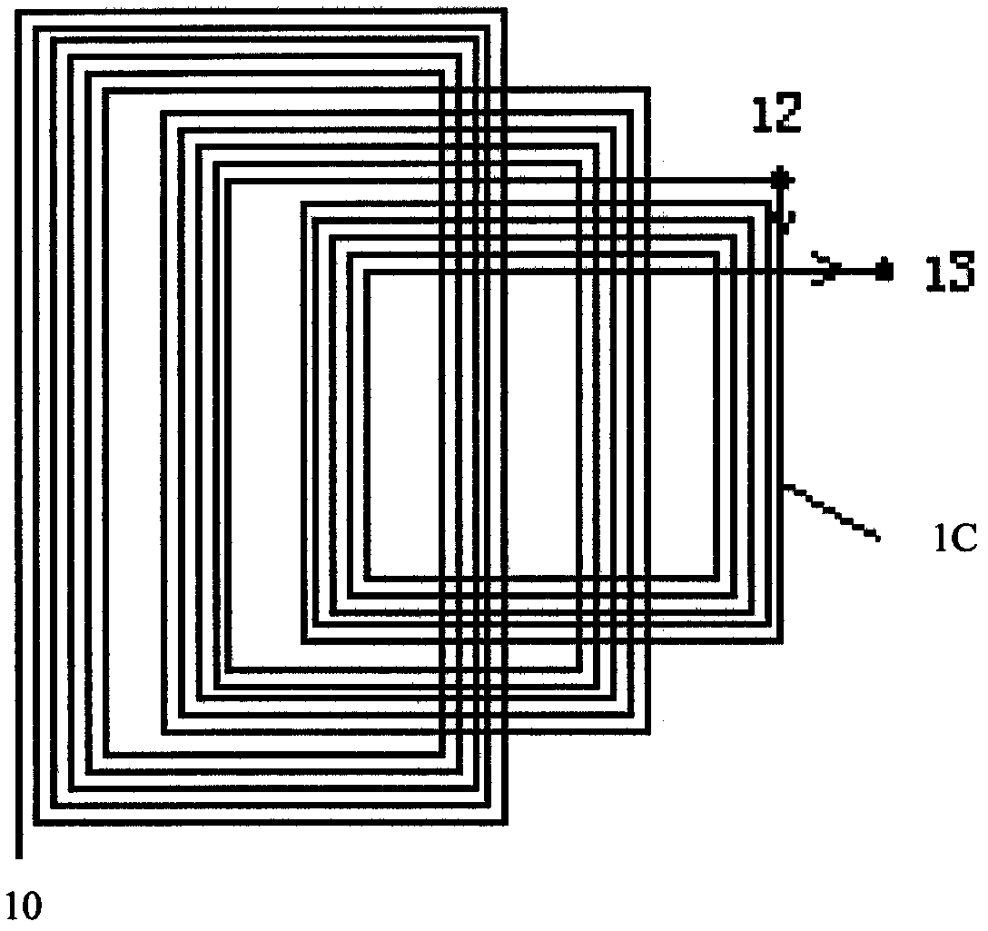 Integrated coil assembly with diversifying three-phase coils and method for manufacturing integrated coil assembly