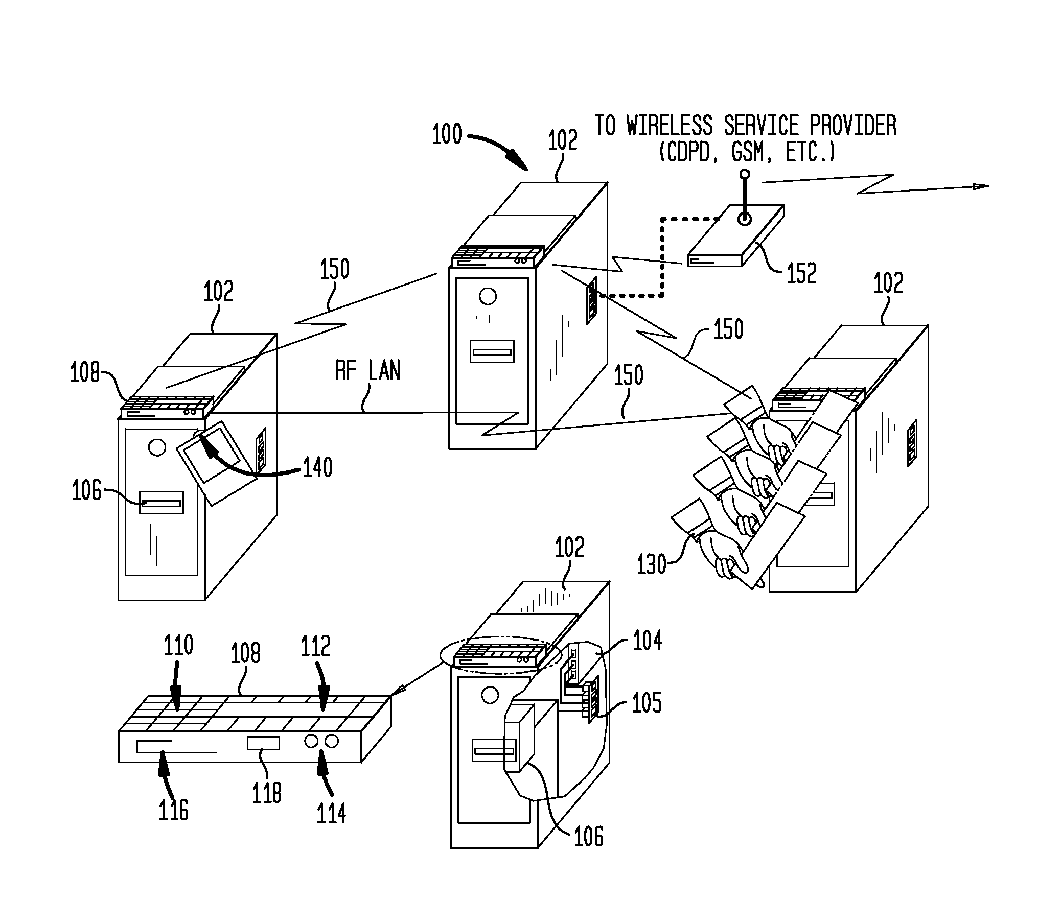 Methods and apparauts for an electronic drop safe