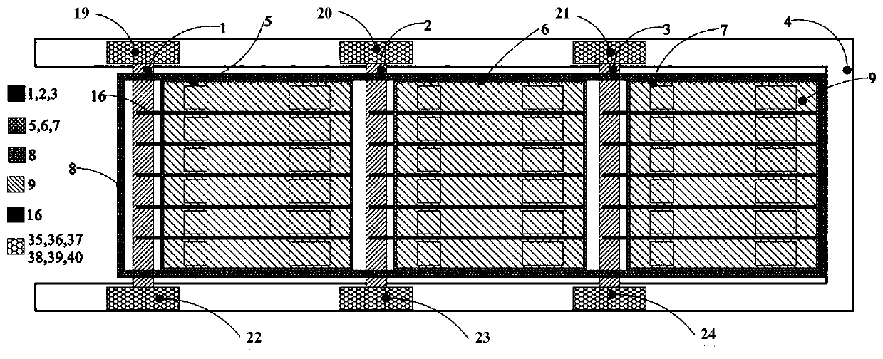 Power battery pack multi-stage heat dissipation system and control method based on coupling of planar heat pipe, liquid cooling and phase change energy storage heat conduction plate
