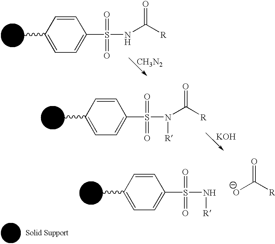 Cleavable thiocarbonate linkers for polynucleotide synthesis