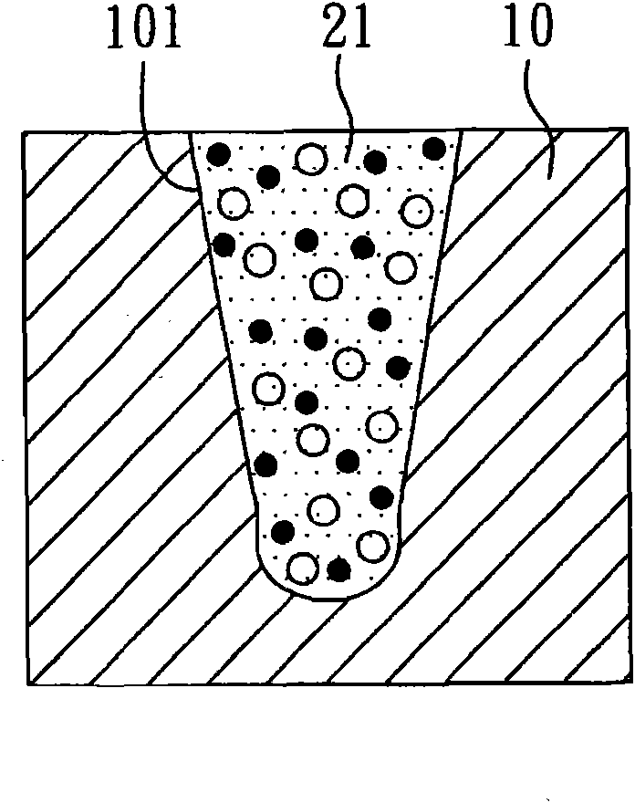 Biodegradable filling for restoration of alveolar bone