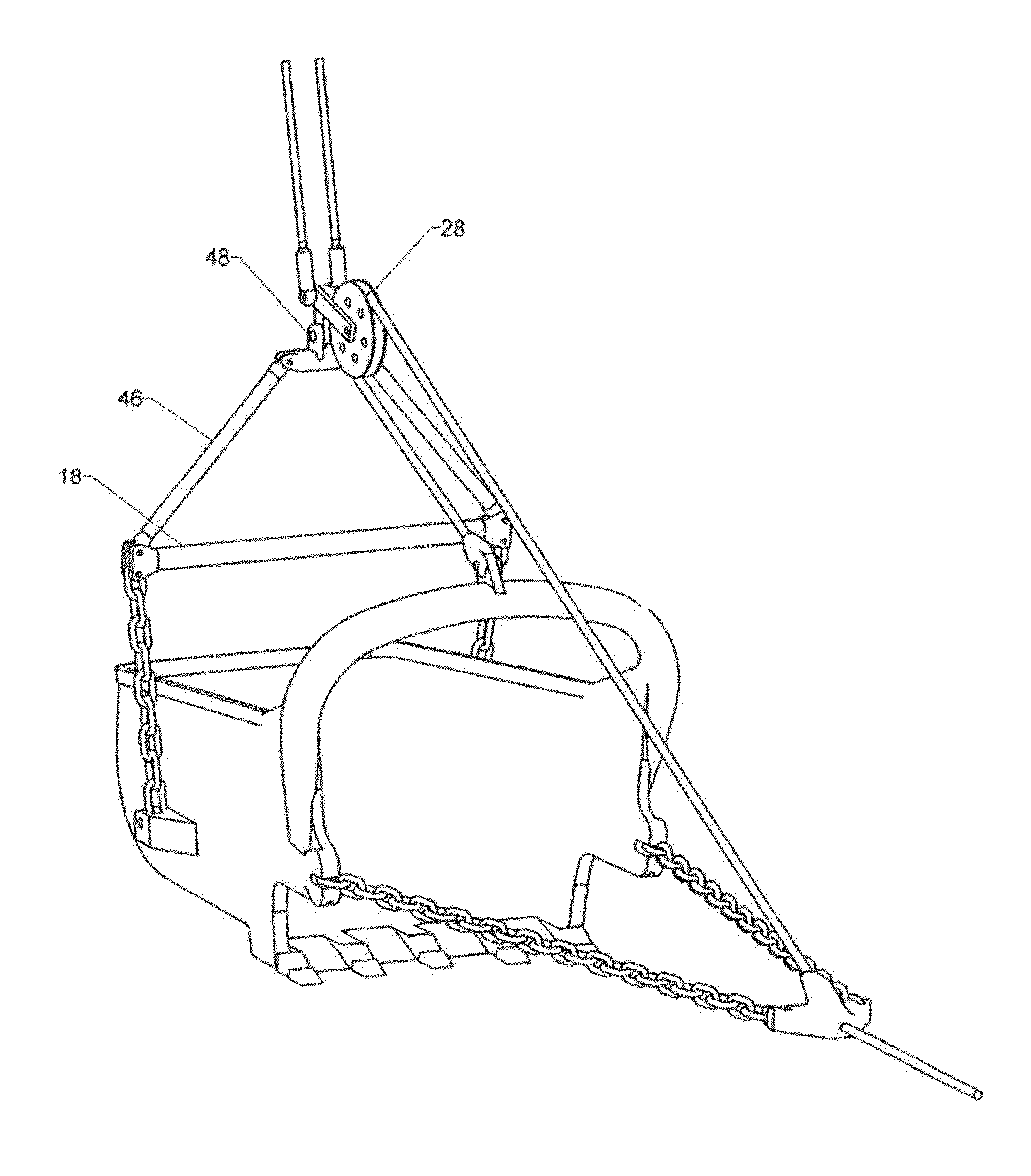 Dragline Bucket Rigging System