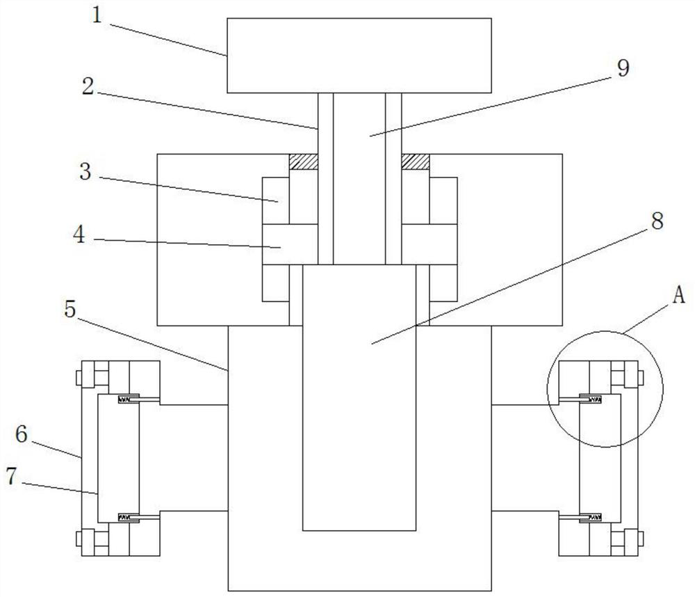 A hydraulic flat valve