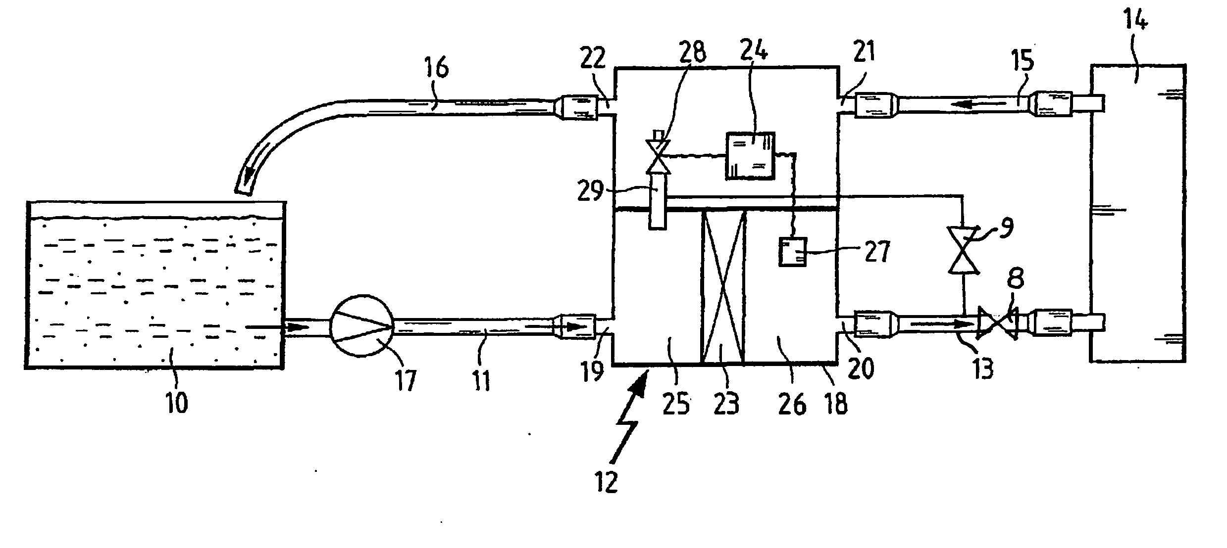 Liquid circuit