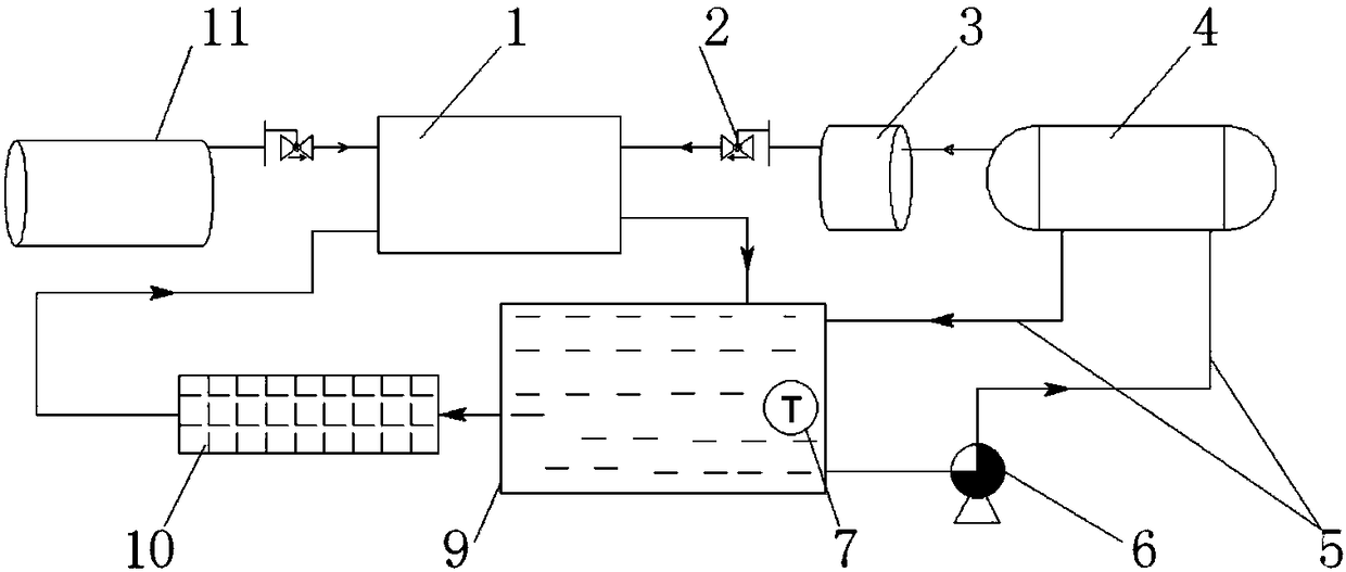 Fuel cell electricity generation system using liquid oxygen as oxidant