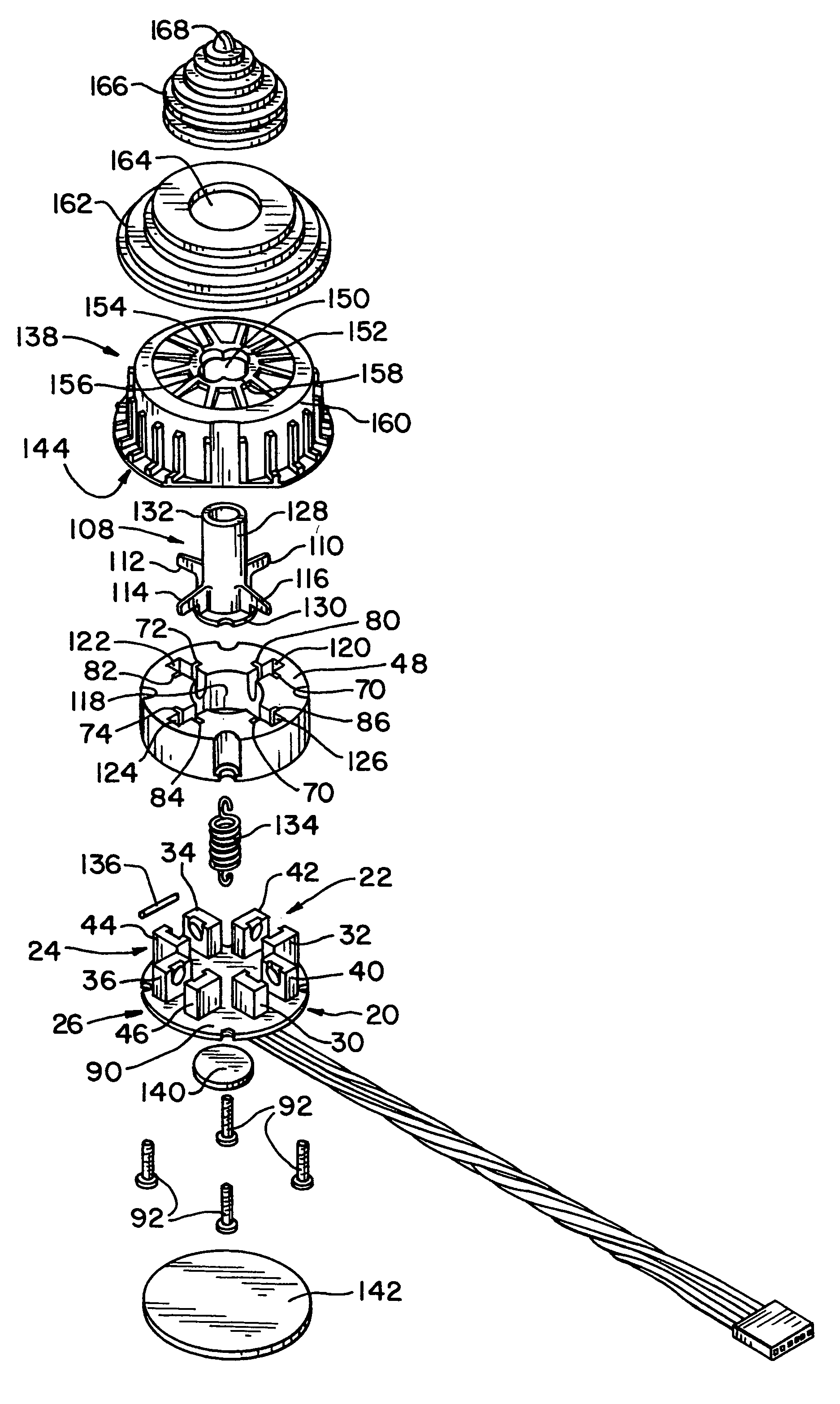 Optical joystick module