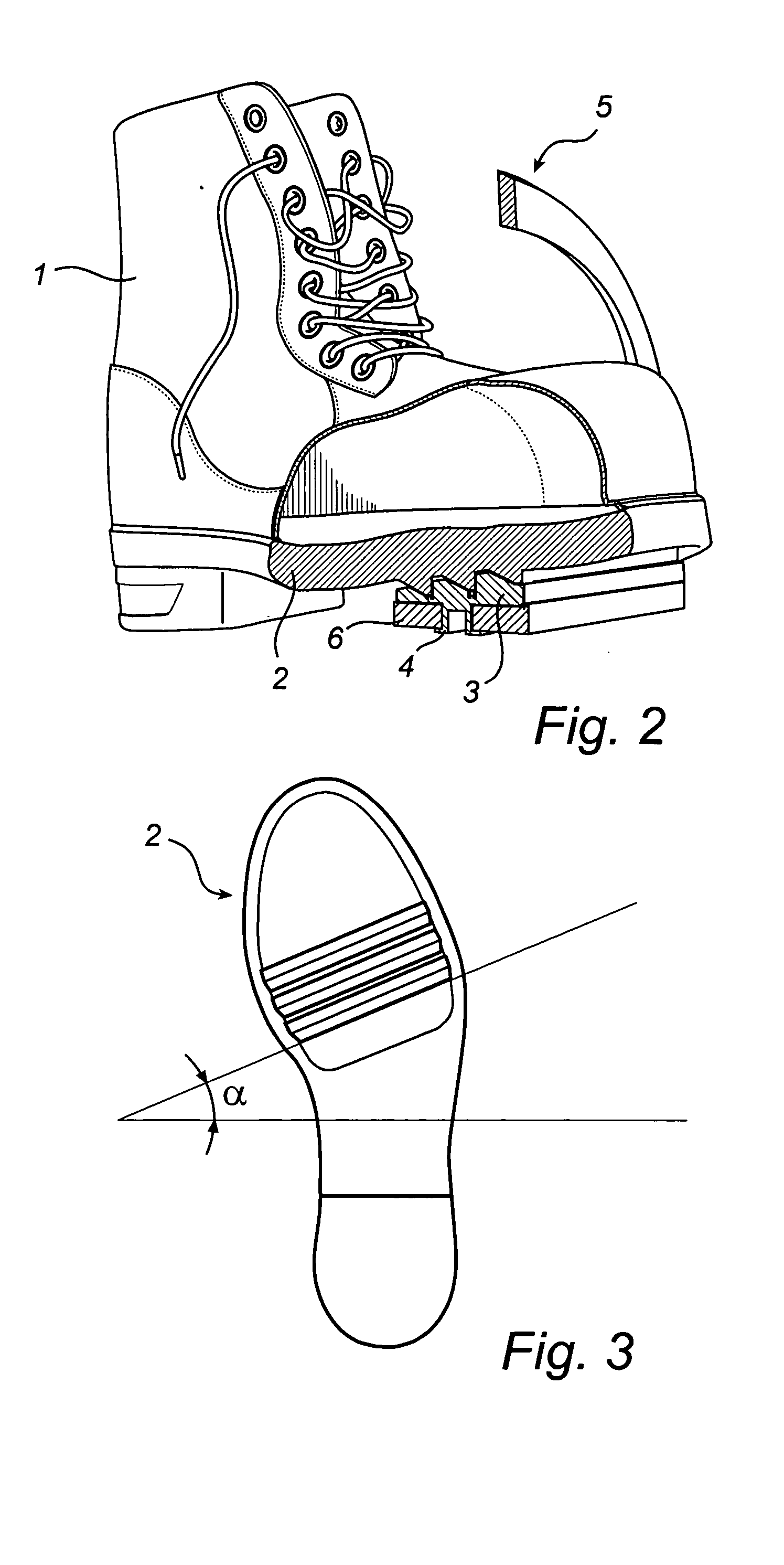 System in connection with a stirrup