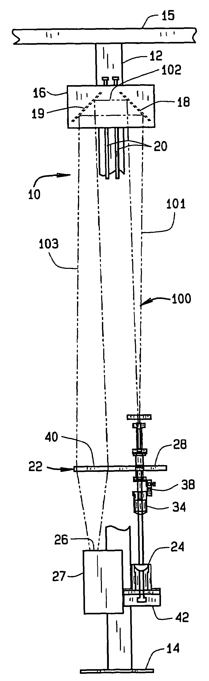 Projection microscope