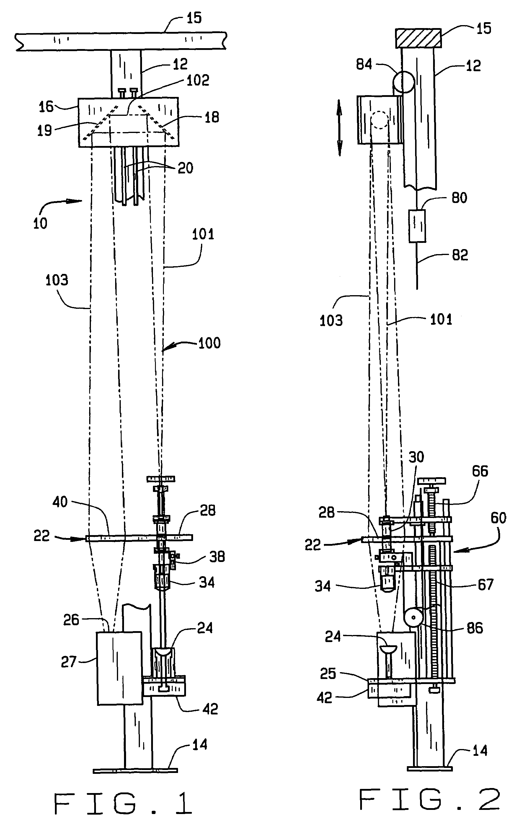 Projection microscope