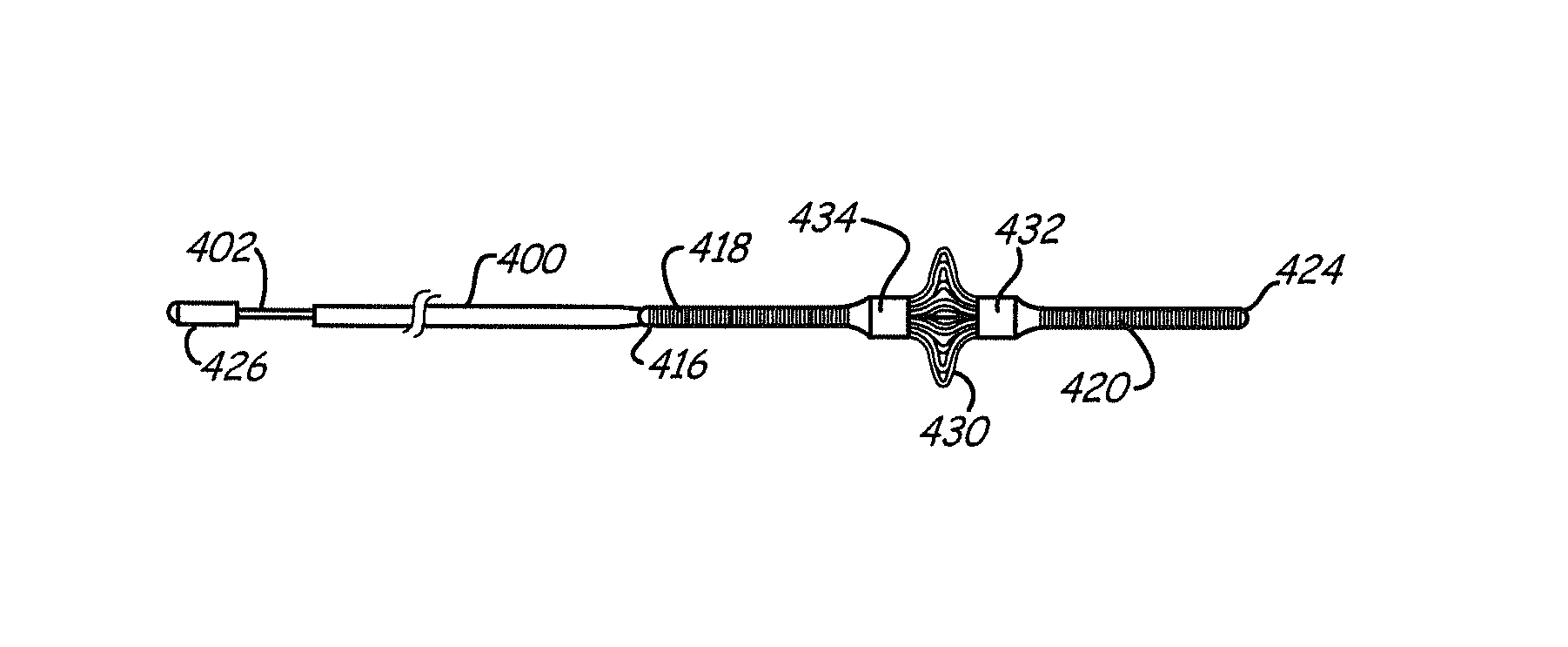 Steerable device having a corewire within a tube and combination with a functional medical component