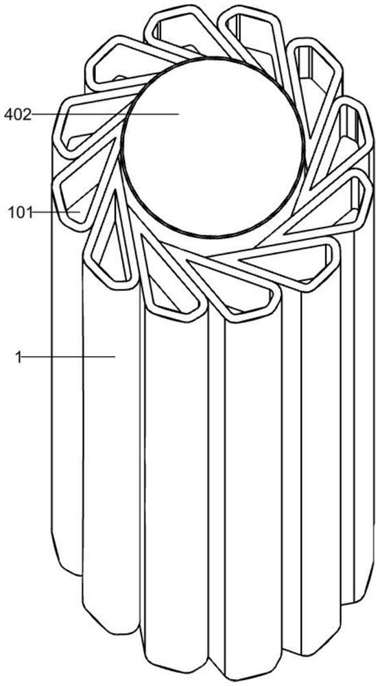 Adjustable channel for nucleus pulposus excision under unilateral dual-channel mirror